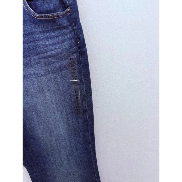 American Eagle Women's Plus Size Jeans Size 20 Curvy Bootcut Dark Wash NWT - Picture 2 of 9